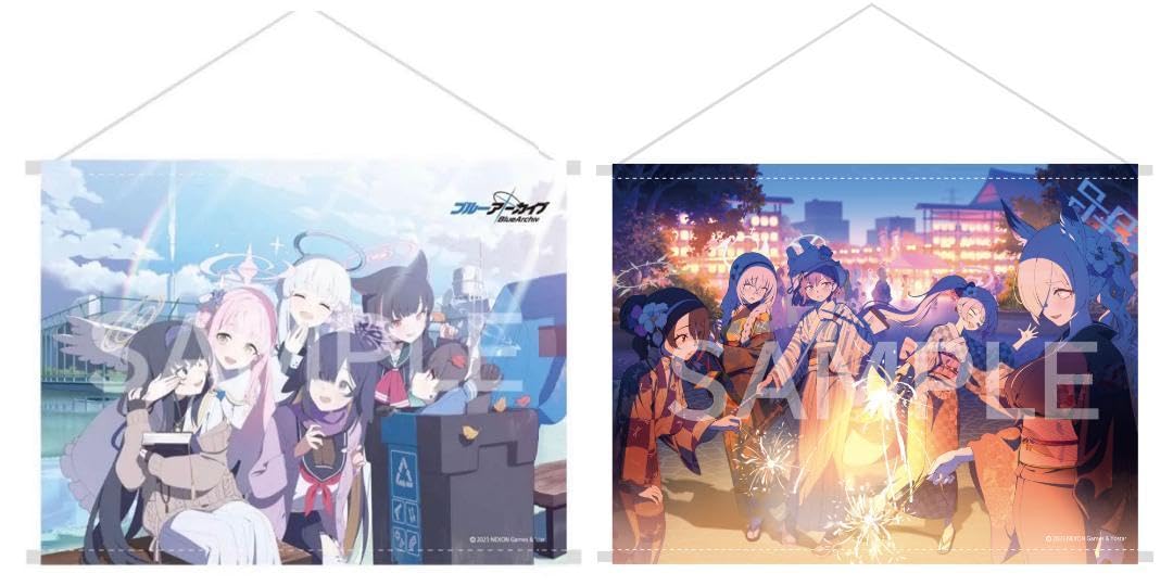 ブルアカ海外版2周年記念　グッズセット+タペストリー　新品未開封 ブルアカ海外版2周年記念 グッズセット+タペストリー 新品未開封